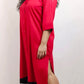 ANYA -  SHIRT DRESS - RED